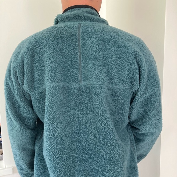 Vintage Patagonia Deep Pile Retro X 1996 green fleece jacket - Picture 6 of 8